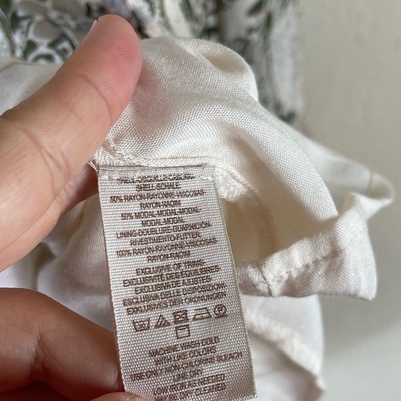 Free People Stealing Fire Mini Dress in Ivory Size Medium - Picture 3 of 7